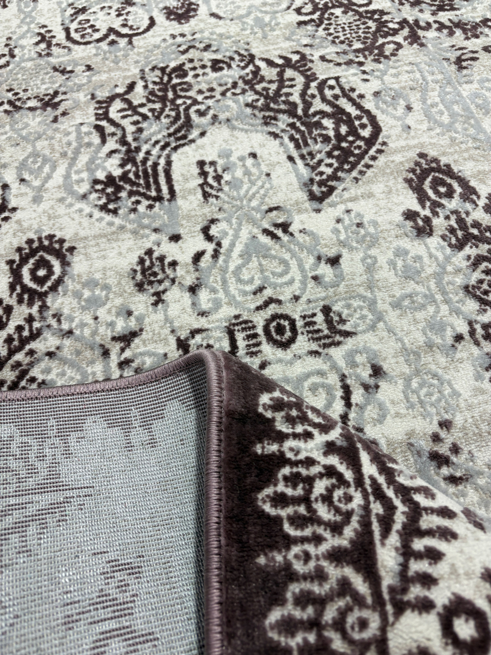 Ковер Rimma Lux 36903A Cream/Lila Прямоугольник