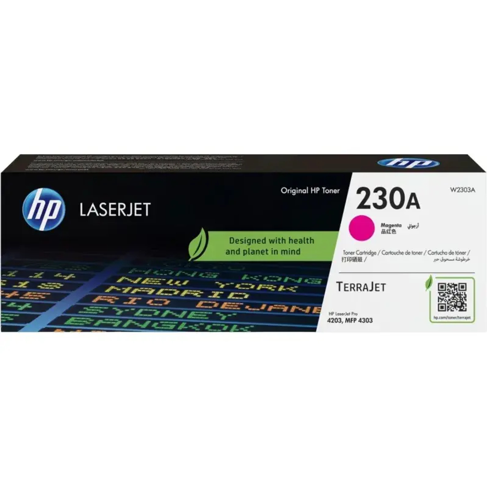 Тонер-картридж HP 230A пурп. LaserJet для MFP 4303fdn/MFP 4303fdw (W2303A)