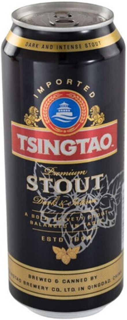 Пиво Циндао Стаут / Tsingtao Stout 0.5л - 24шт