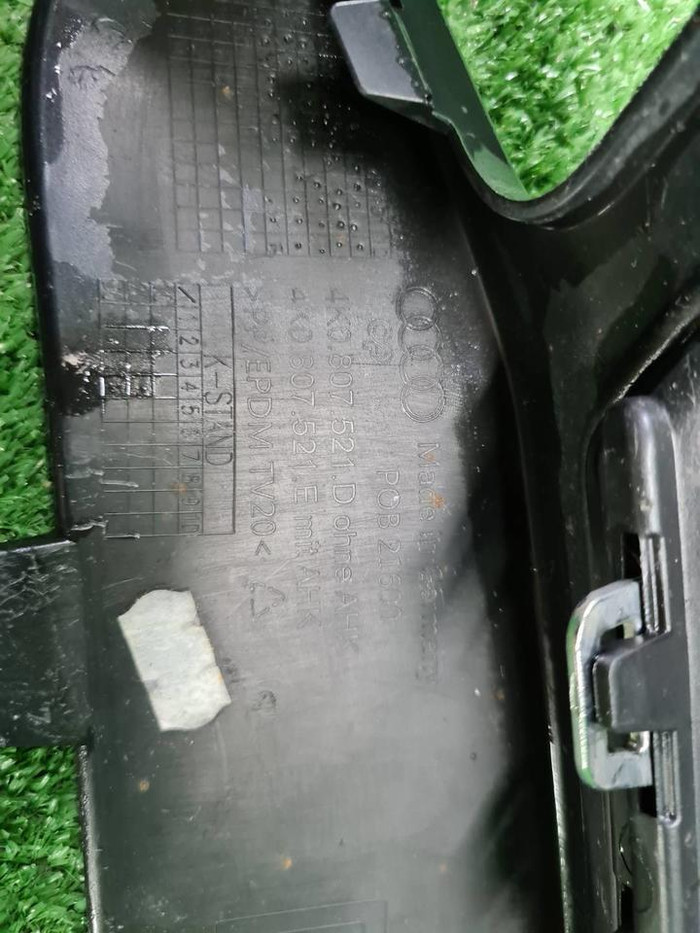 Юбка заднего бампера Audi A6 5 C8 (2018-2023)