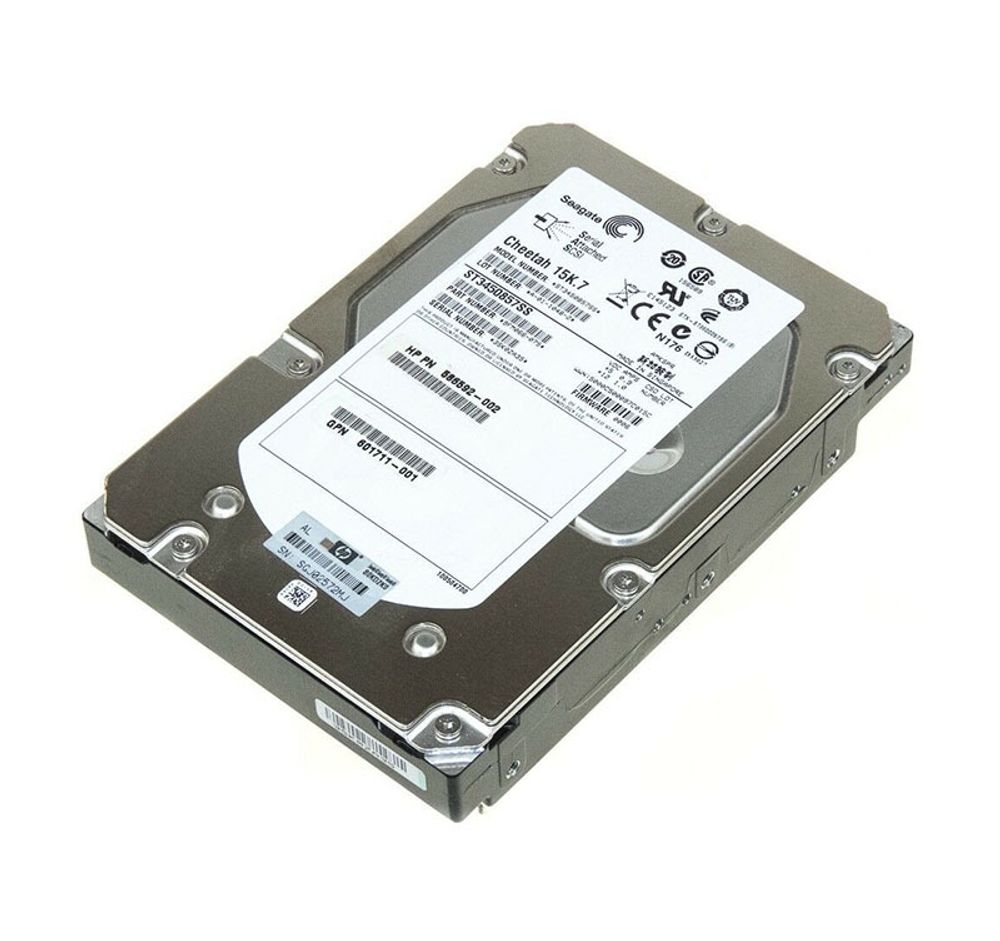 Жесткий диск HP STORAGEWORKS MSA2 450GB 3G 15K RPM 3.5&quot; DUAL-PORT SAS 601711-001