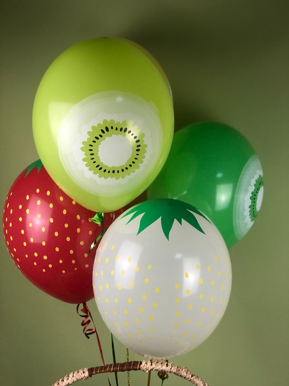 Латексный шар «Фрукты», матовый, 36 см