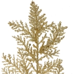 Ветка декоративная «Зимний сон» 25 см, Золото