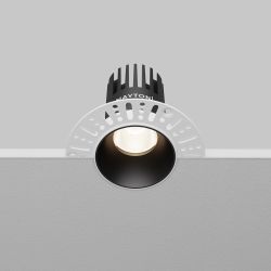 Светильник встраиваемый светодиодный Maytoni Dip DL119-10W-4K-TRS-B