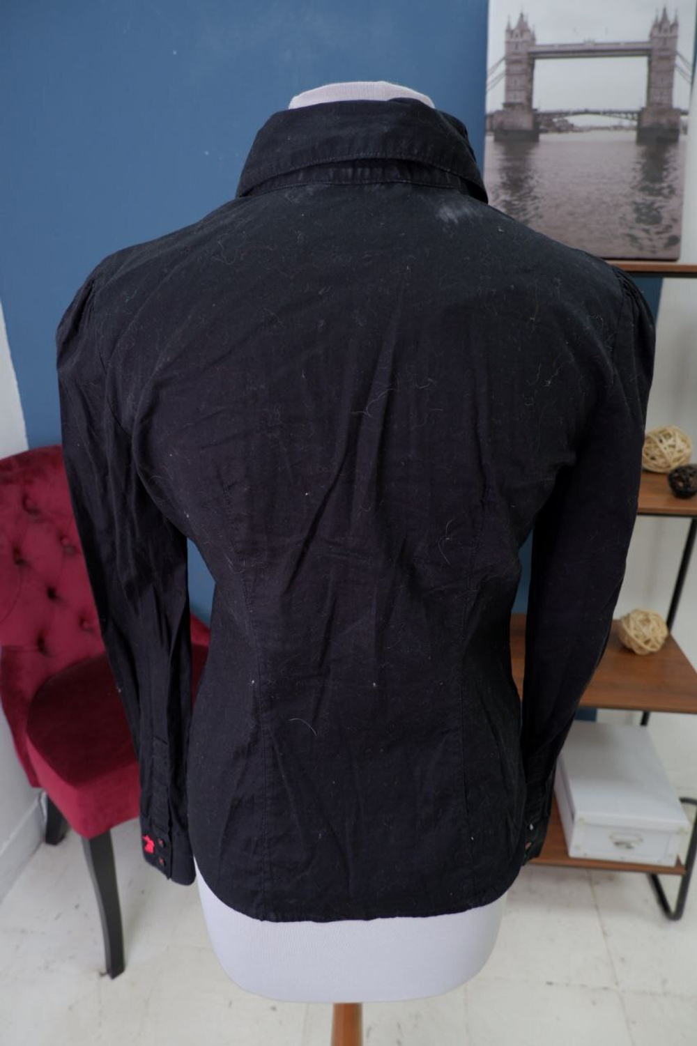 Рубашка темная 44 размер