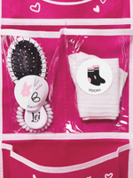 Наклейки для кармашков в детский сад. Для девочек