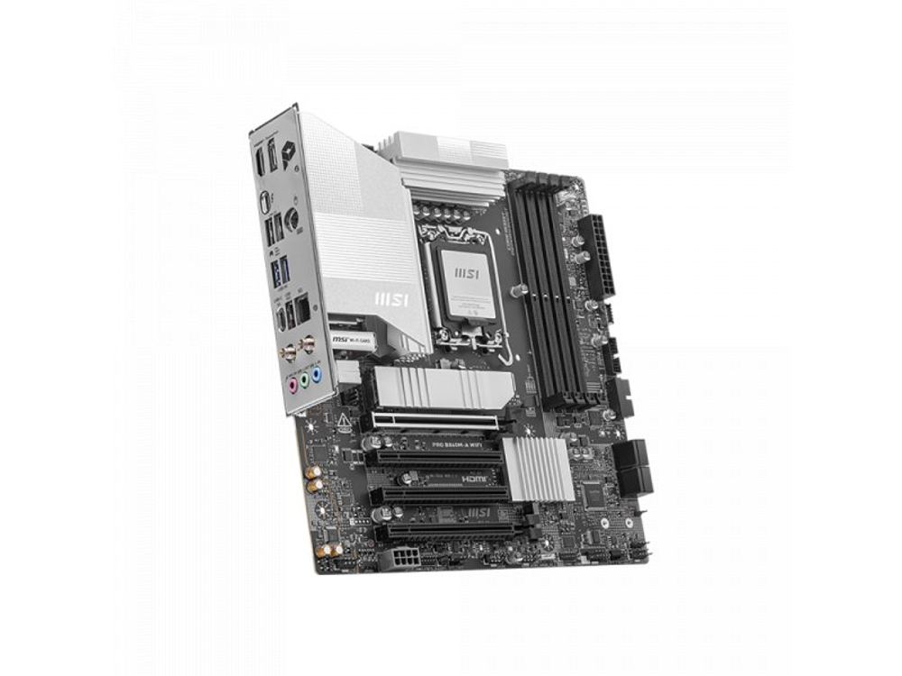 Материнская плата MSI Pro B860m-a Wifi, Socket LGA 1851, Intel B860, mATX, RTL