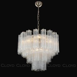Люстра Cloyd ANNO-D C7 / Ø58 см - хром - прозрачн.стекло (арт.11650)