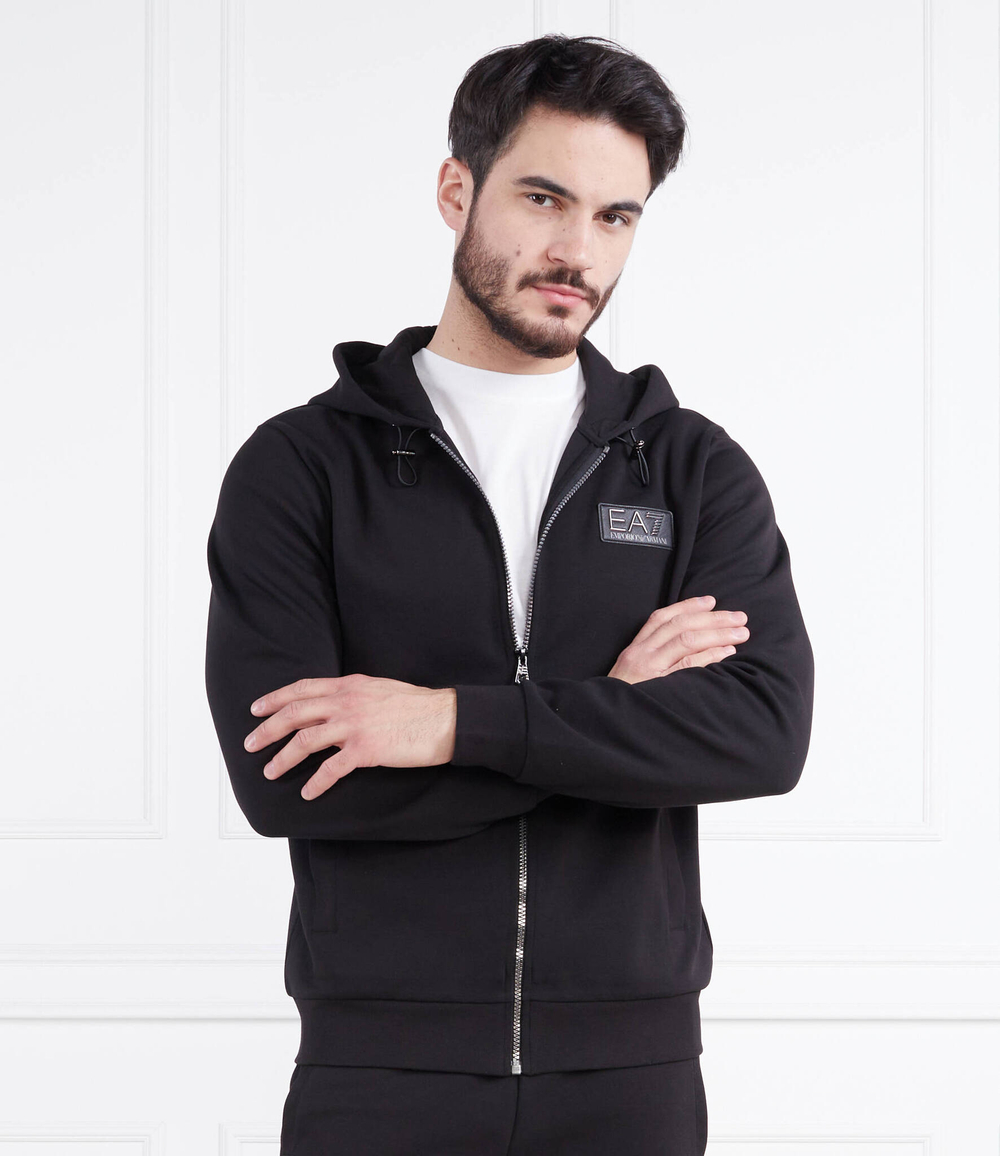 Худи EA7 - черный(3RPM82 PJARZ)