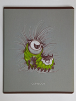 Тетради 48 листа А5+. "Сарказм", общая, клетка. Формат А5+ (163*203 мм). Арт.120014. С полями. Комплект 5 шт.