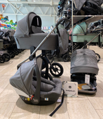 Коляска детская RANT "FLEX PRO" (3в1) RA075 Grey (2023)