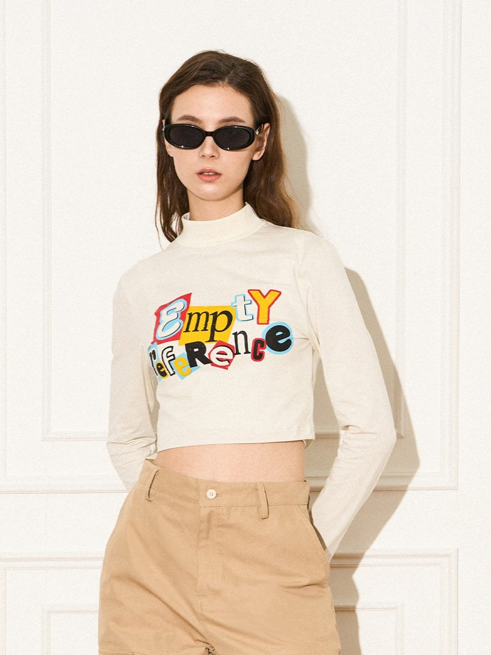 Кроп-топ ER Cropped Long Sleeve Tee