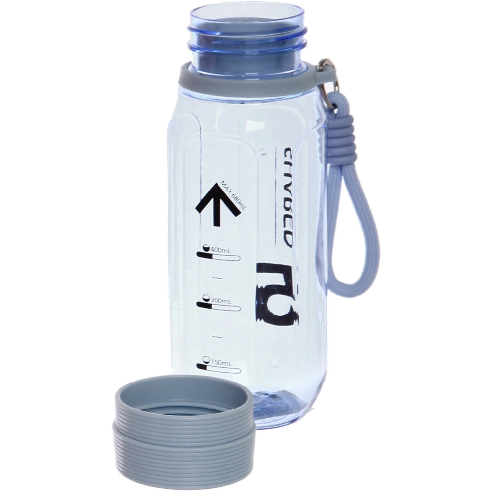 Бутылка питьевая пластиковая 680мл «Отличный день», микс цветов