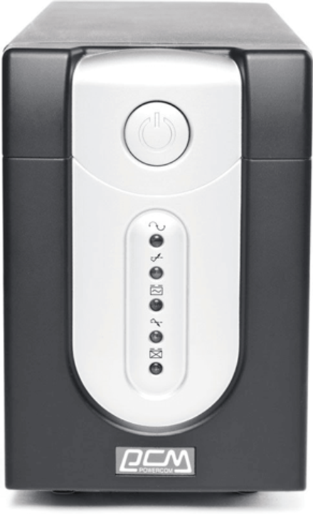 Источник бесперебойного питания Powercom Back-UPS IMPERIAL, Line-Interactive, 1025VA / 615W, Tower, IEC, USB