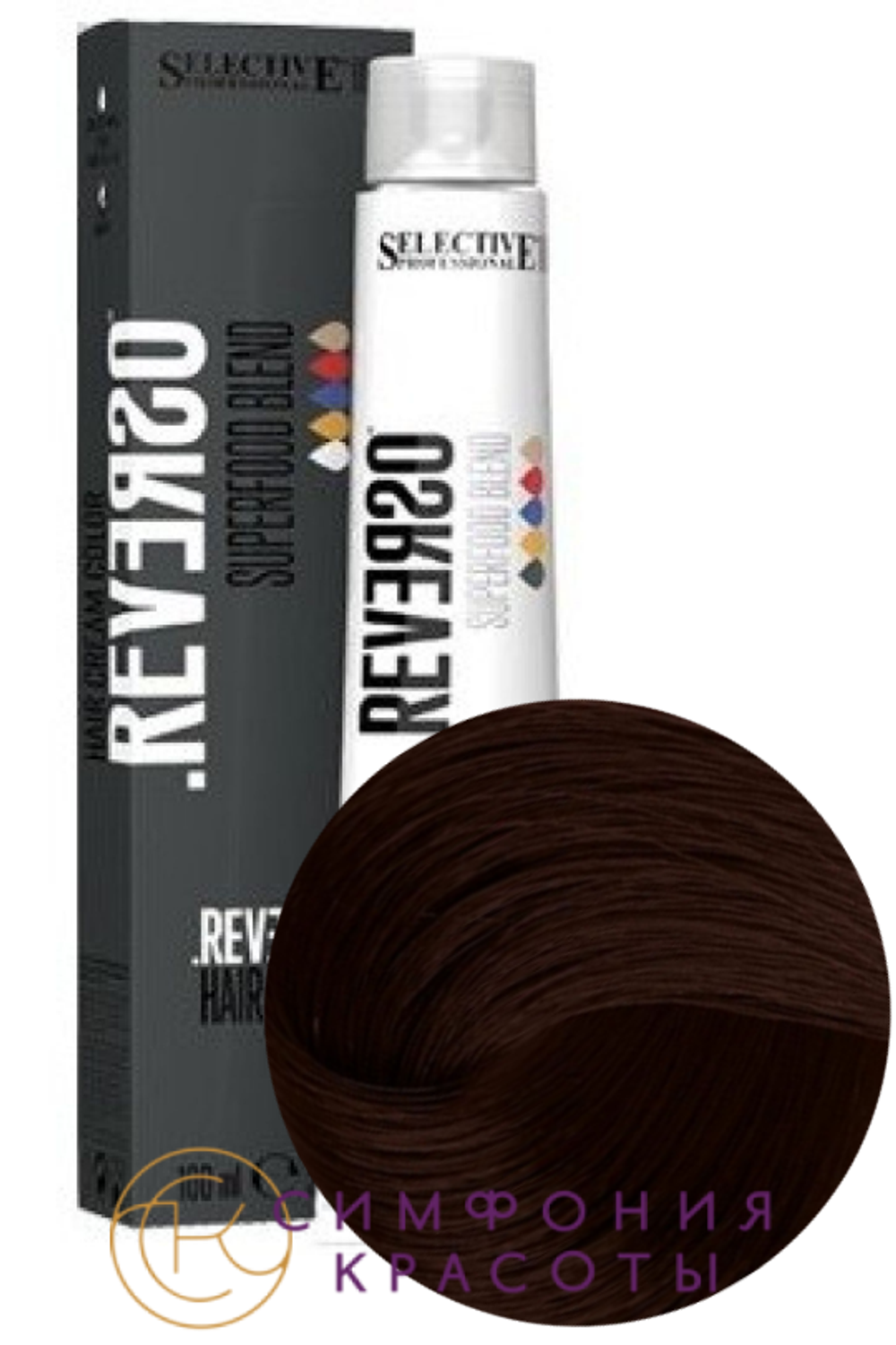 3.71 "Reverso Hair Color"Темно-каштановый "Асаи"100мл