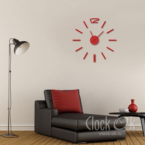 Настенные 3D часы Hard Wall