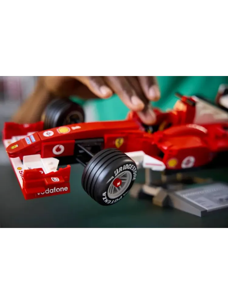 Конструктор Icons 11375 Ferrari F2004 и Михаэль Шумахер