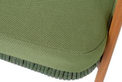 "Амстердам" кресло из искусственного ротанга, цвет зеленый