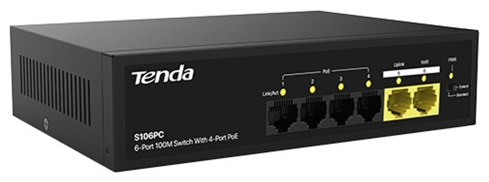 Коммутатор Tenda S106PC