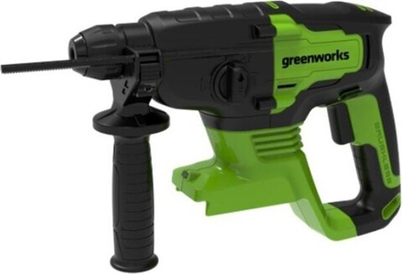 Перфоратор аккумуляторный GREENWORKS GD24SDS2K4 бесщеточный 3803007UB