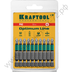 KRAFTOOL OPTIMUM PH 2, 50 мм, 10 шт, Биты (26122-2-50-10)