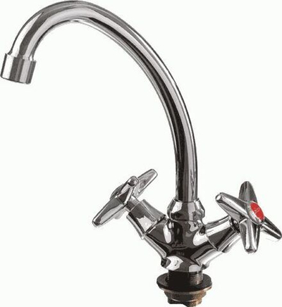 смеситель кухня LEDEMEкерамика  гайка L5920