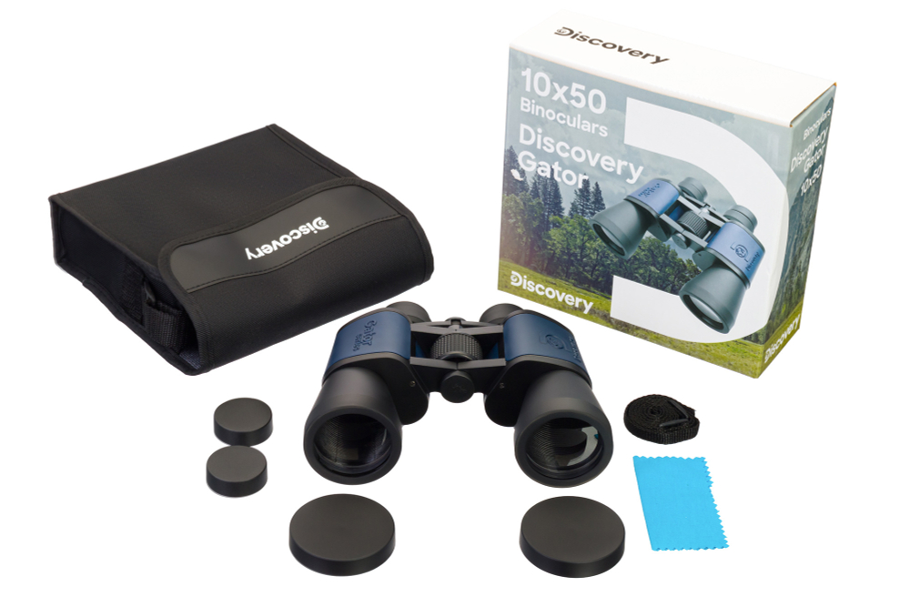 Бинокль Levenhuk Discovery Gator 10x50