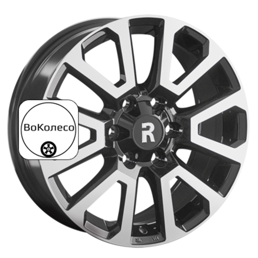 7,5x18/6x139,7 ET55 D95,1 LX241 BKF (пш) Replay