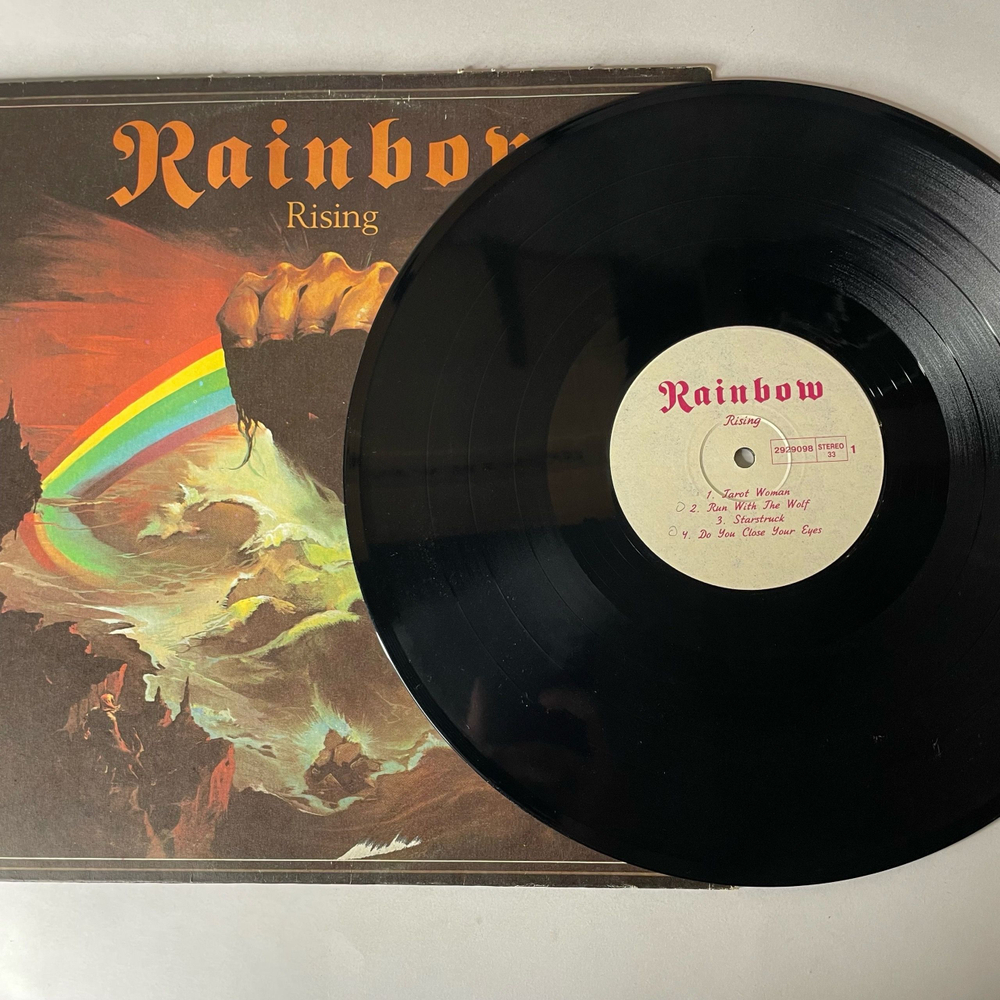 Винтажная виниловая пластинка LP Rainbow Rising (Россия 1994)