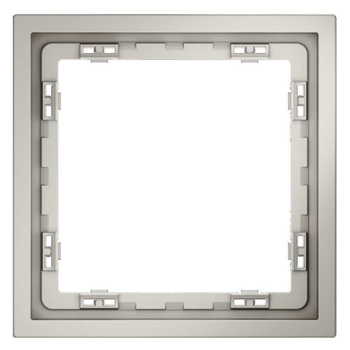 Рамка пластиковая Voltum S70 на 1 пост, (кашемир) VLS100103