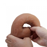 Реалистичный фаллоимитатор на присоске Orton (23,5*4,9 см)