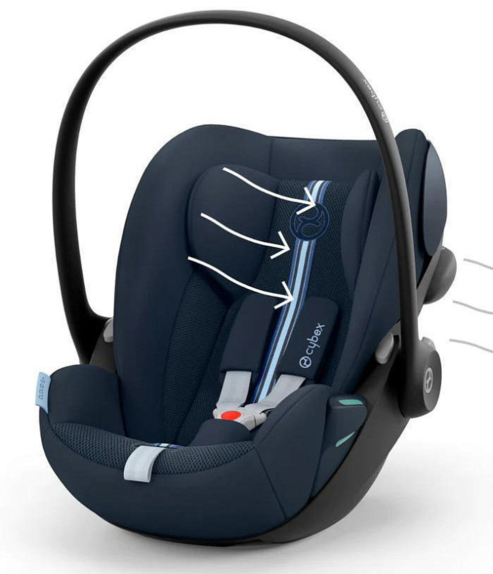 Автокресло Cybex Cloud G i-Size с базой isofix Base G Ocean Blue Plus
