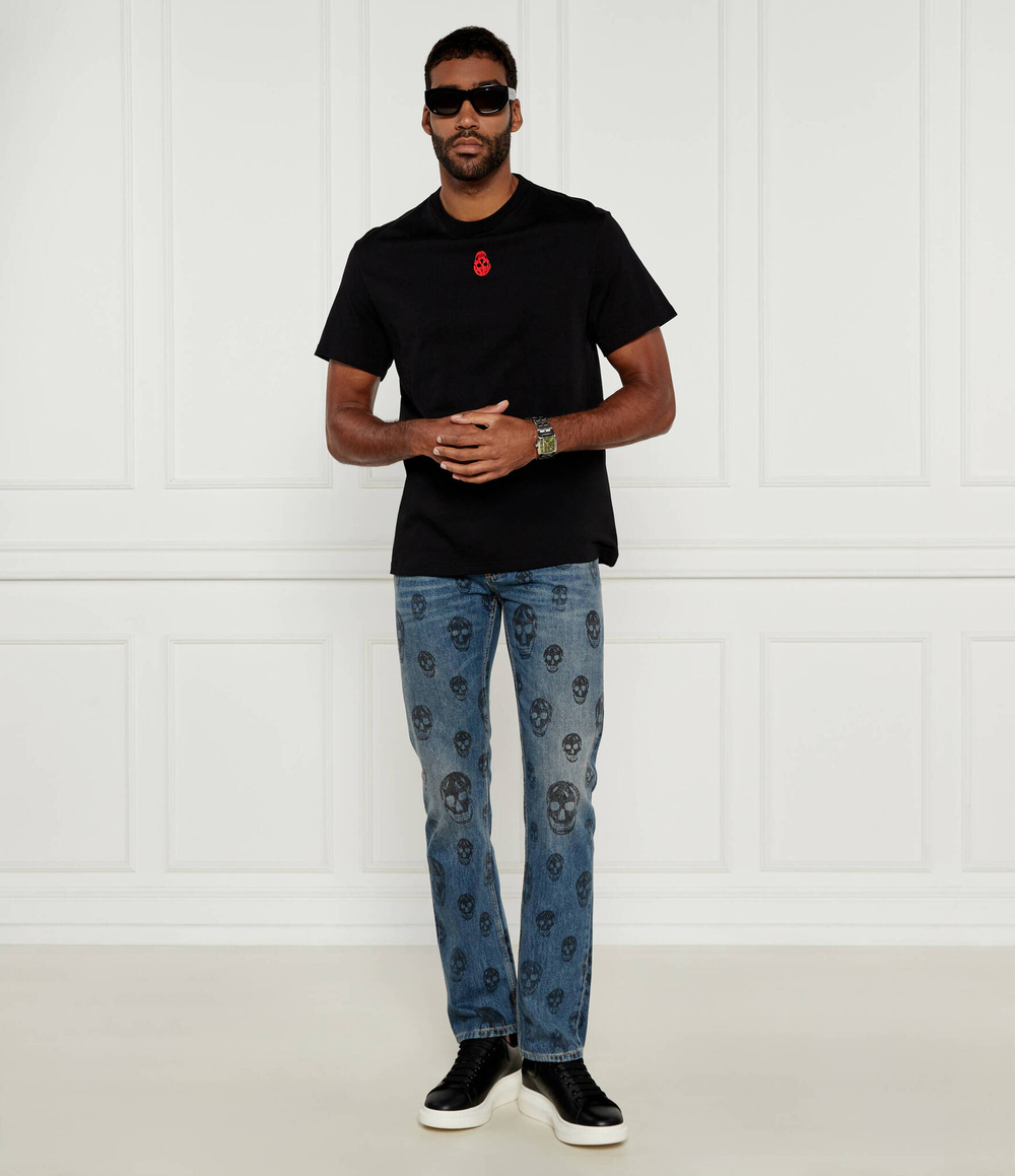 Футболка Alexander McQueen - черный(808472 QXAA8)