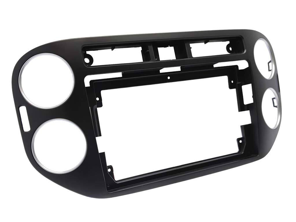 Магнитола для Volkswagen Tiguan 2011-2016 (рамка черная, прямоуг. кнопка) - Vaycar VA81-0489 на Android 13, 8-ядер, 4G SIM-слот