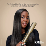 Набор для укладки и сушки волос 5 в 1 Shark Glam Ceramic & Air Styling and Drying System with FrizzFighter - Gold