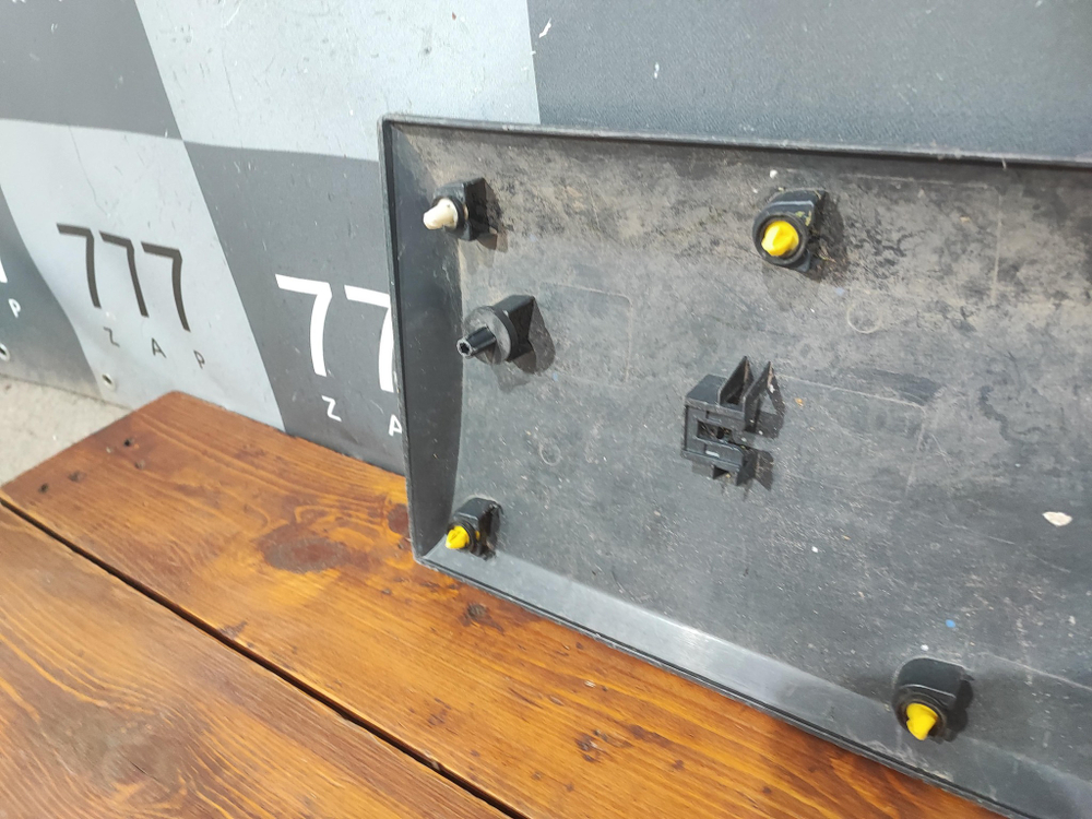 Накладка двери сдвижной правой Ford Transit 7 14-22 Б/У Оригинал BK31V254A16AGW