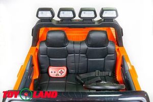 Детский электромобиль Toyland TOYOTA TUNDRA MINI оранжевый