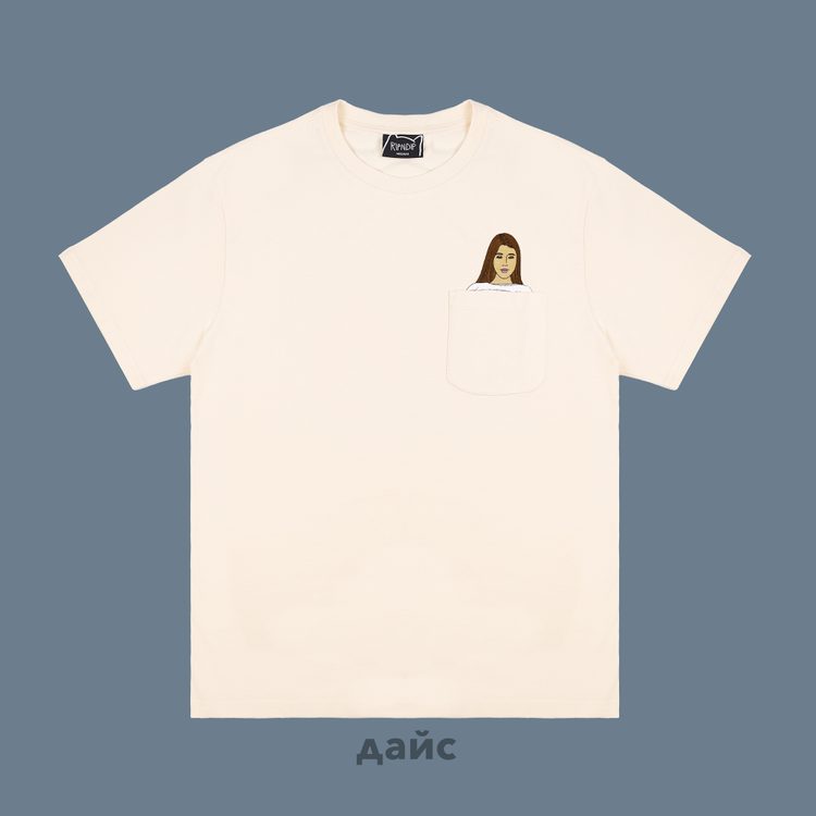 Футболка мужская Ripndip Flashing Kittys Pocket Tee артикул:RND10235 - купить в магазине Дайс