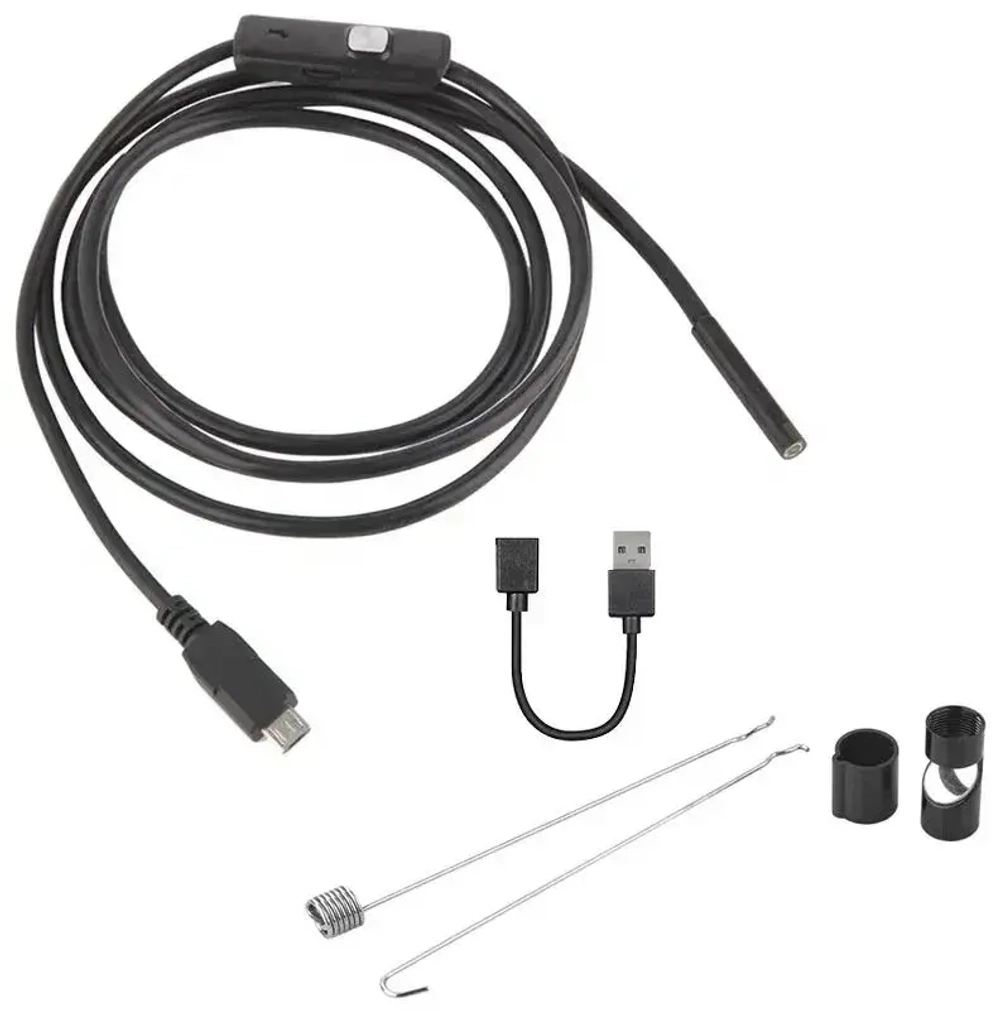 Видеоэндоскоп для смартфона, microUSB, USB 1 метр