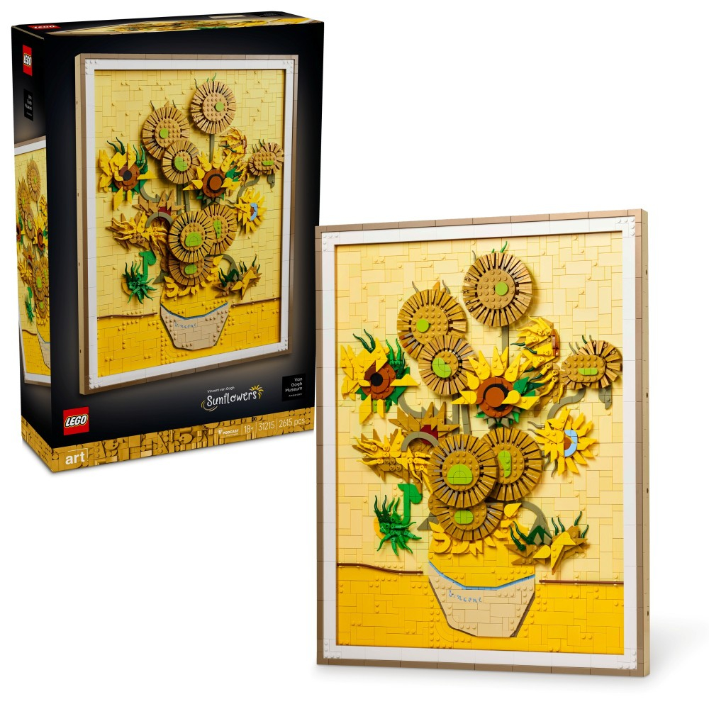 LEGO Art - "Подсолнухи" Винсента ван Гога 31215