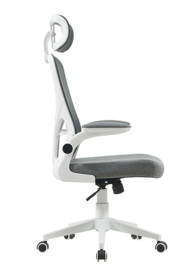 Кресло офисное TopChairs Airone серый ткань