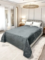 Покрывало 220х240 стеганое для кровати и дивана