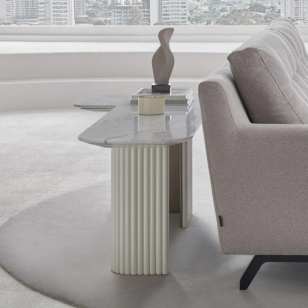 Стол журнальный мрамор ENZA HOME DALLAS EH68279