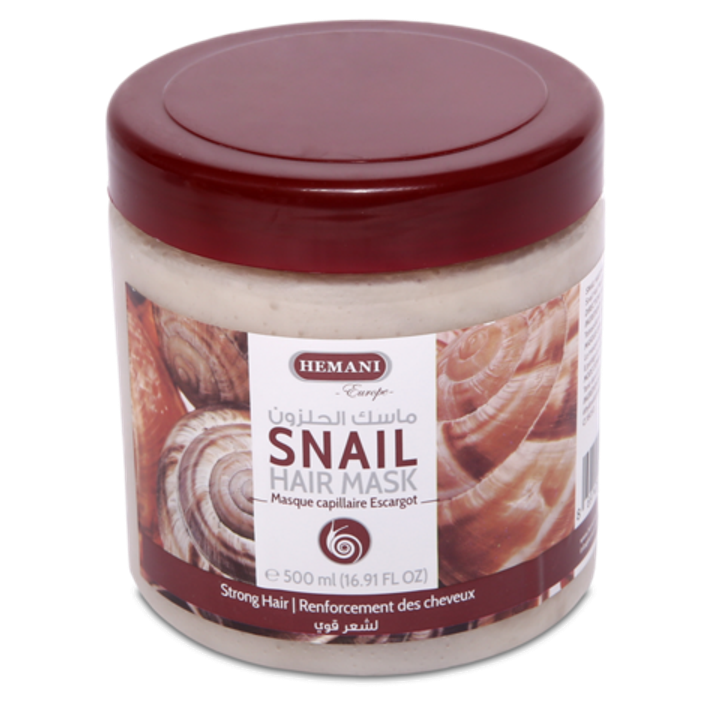 Маска для волос Hemani Snail Hair Mask Муцин улитки 500 мл