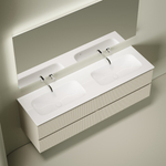 Тумба подвесная Sancos Snob T c двумя ящиками 790х445х500, Beige Soft, SNT80CE