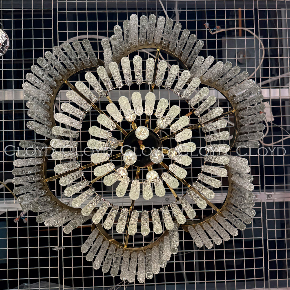 Люстра Cloyd EVOLUTE-D C9 / Ø65 см - золото (арт.11644)