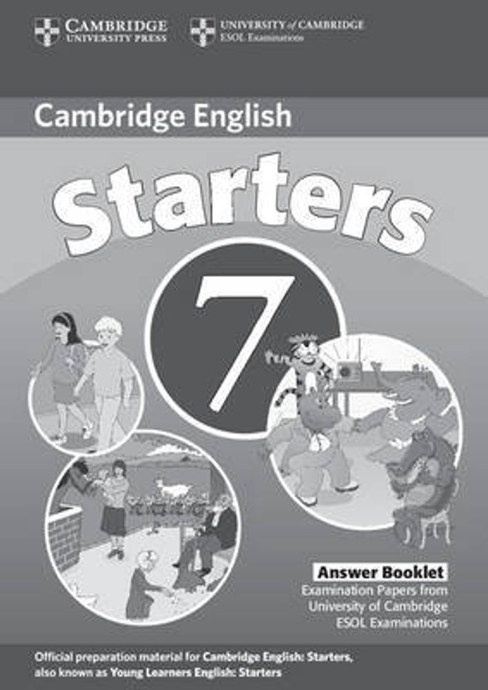 C Young Learners Eng Tests 7 Starters Answer Booklet