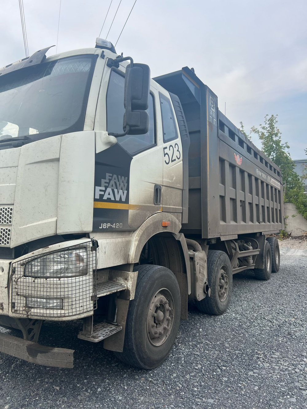 FAW J6 8x4 Самосвал СА3310Р66K24T4E5 (Дизельный, 11,1 л, 420 л.с., МТ)