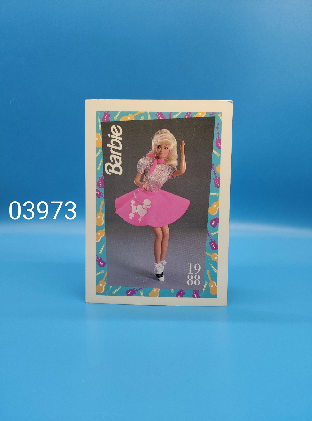 Аксессуар винтажная карточка Барби 90х 03973