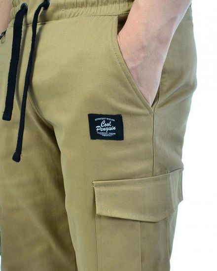 Брюки COOL PENGUIN Jogger Canvas (Светло-Бежевый)
